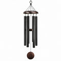 Windspiel 90 cm Metall Schwarz/Bronze für Garten und Balkon - hängend
